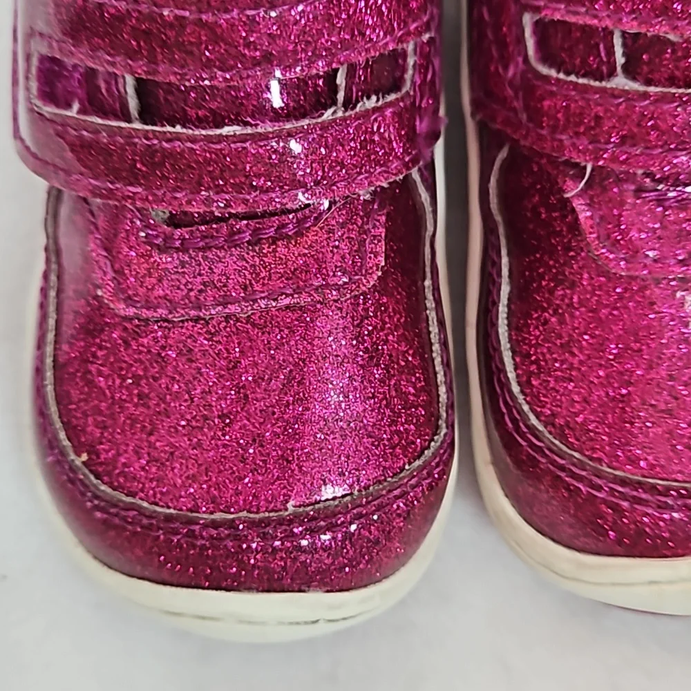 Stride Rite Glitter Pink Toddler Shoes